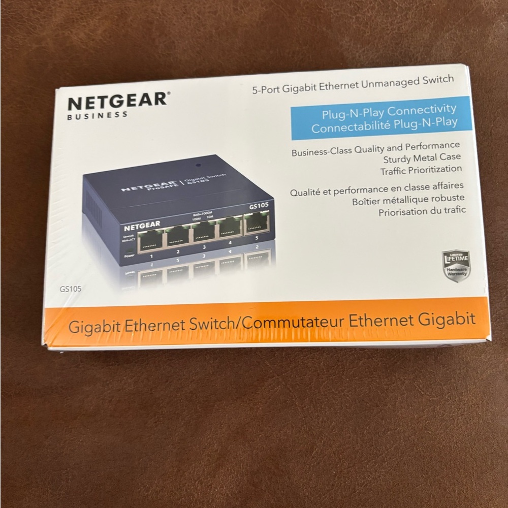NETGEAR Black Wired Router for Efficient Networking